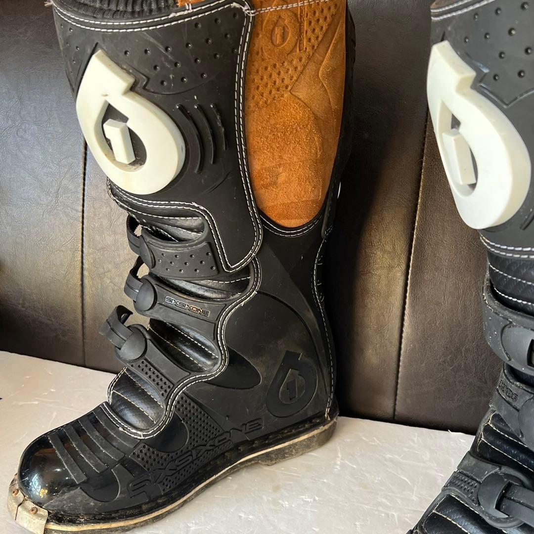 SIXSIXONE COMP モトクロス オフロード ブーツ US8 EU41