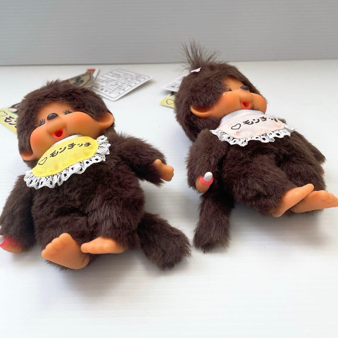 希少 モンチッチ展限定品 復刻モンチッチ キーチェーン （男の子・女の子）2点