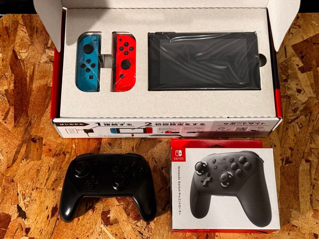 Nintendo Switch 本体 + Pro コントローラー