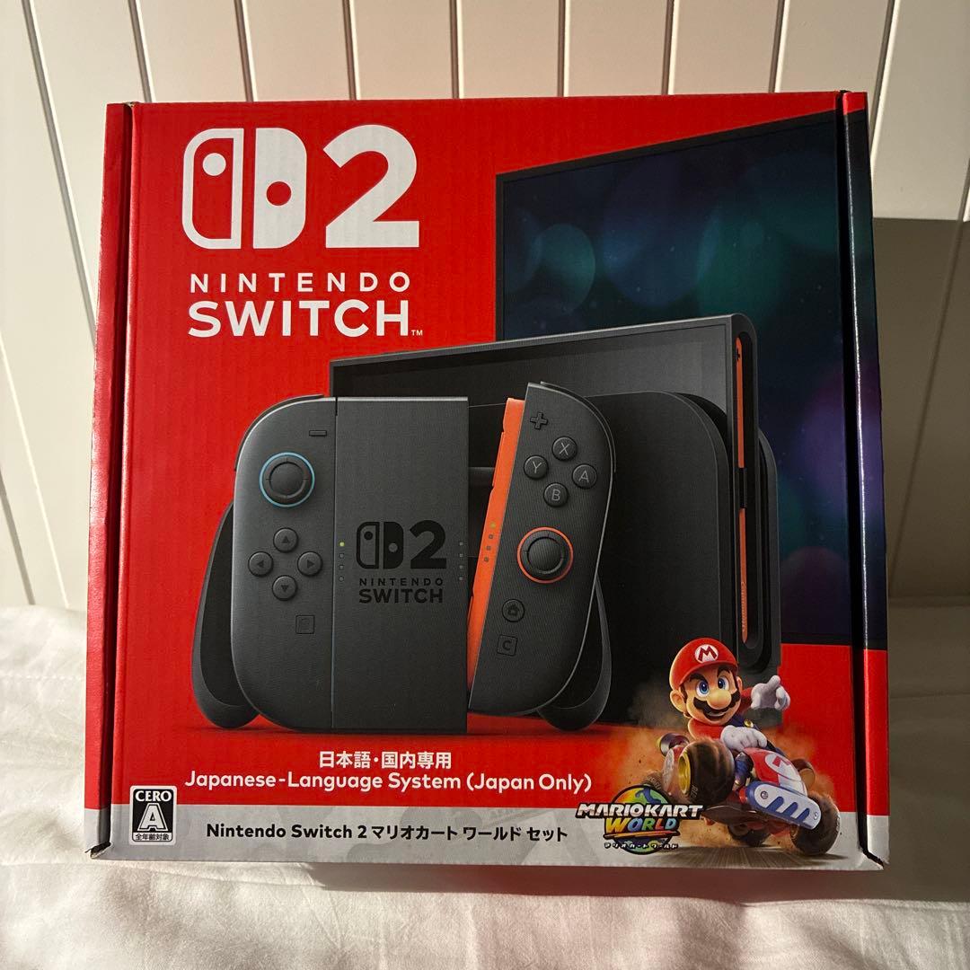 Nintendo Switch2 本体 日本語専用 マリオカートワールドセット