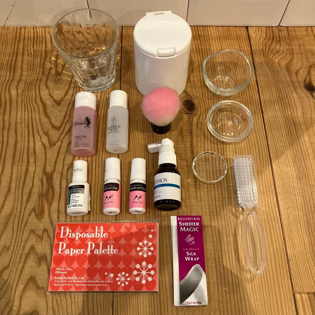 ネイル検定セット　3級　2級　ジェル検定　ハンド　チップ他　まとめ売り