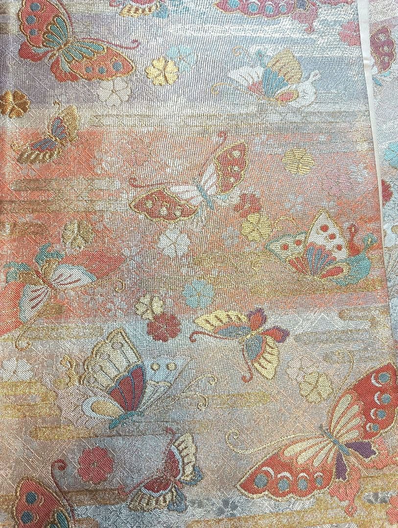 振袖フルセット　未着用　現代柄　深い赤　花づくし　極美品　丈165 裄67