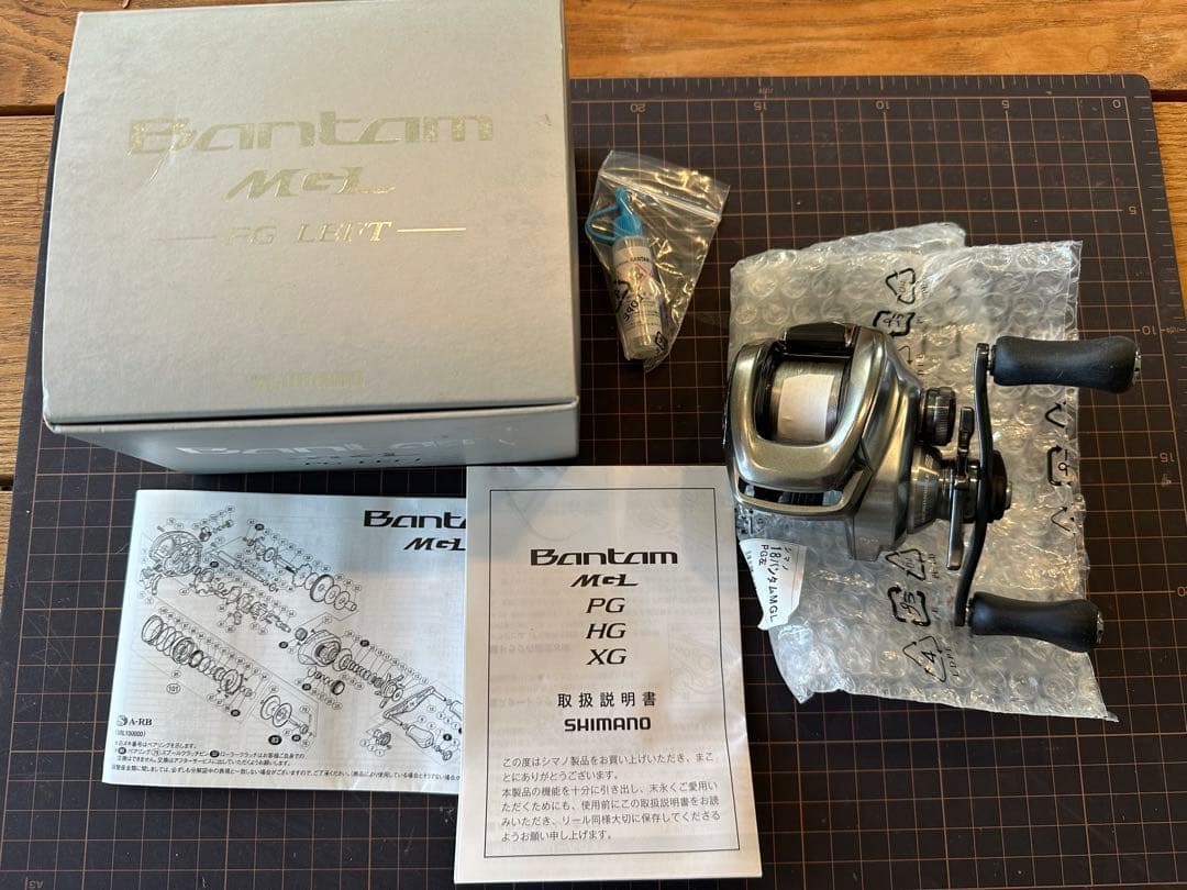 シマノ 18バンタムMGL PG LEFT 左 美品
