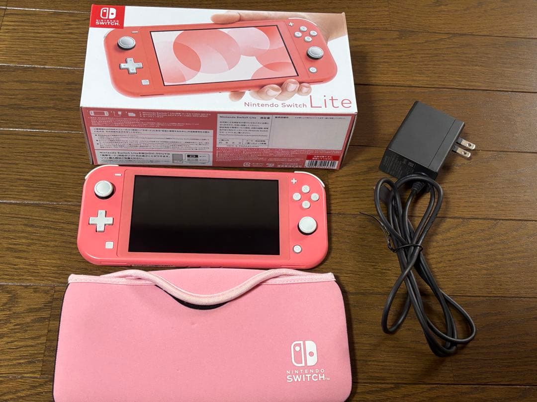 Nintendo Switch LITE コーラル【ジャンク扱い】