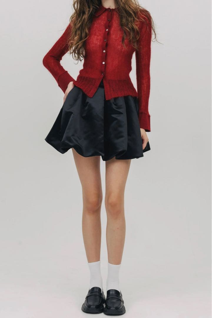 【Y( ˊᵕˋ )♡ 】THE TOE ブラック バルーンスカート