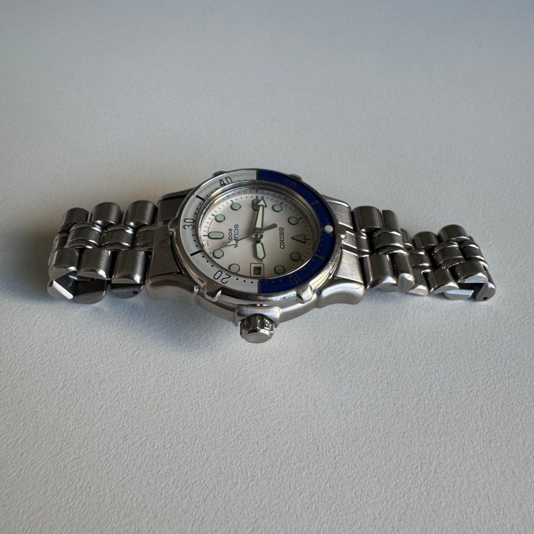 SEIKO SCUBA 200m 3E25-0A60 美品