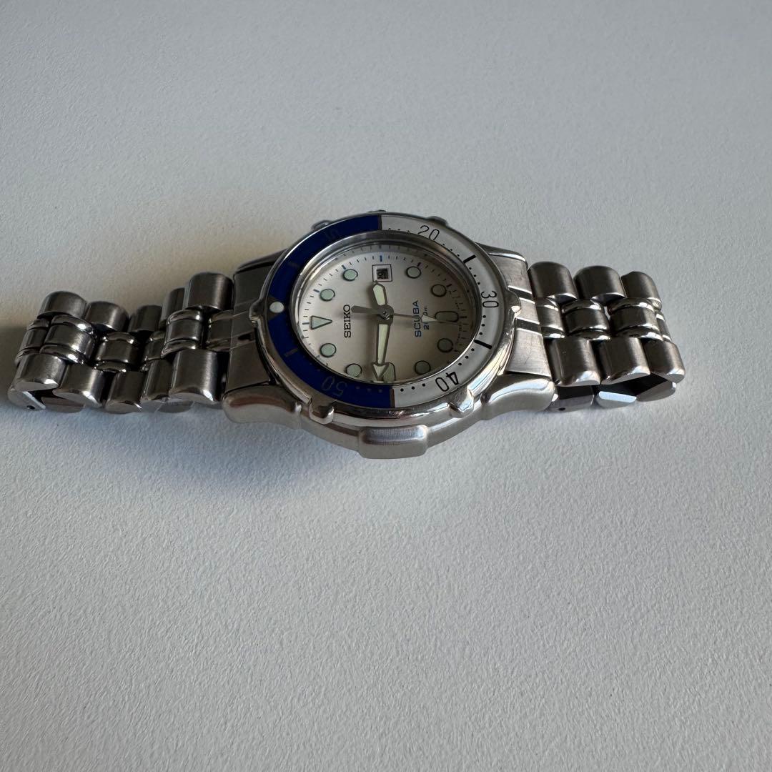 SEIKO SCUBA 200m 3E25-0A60 美品