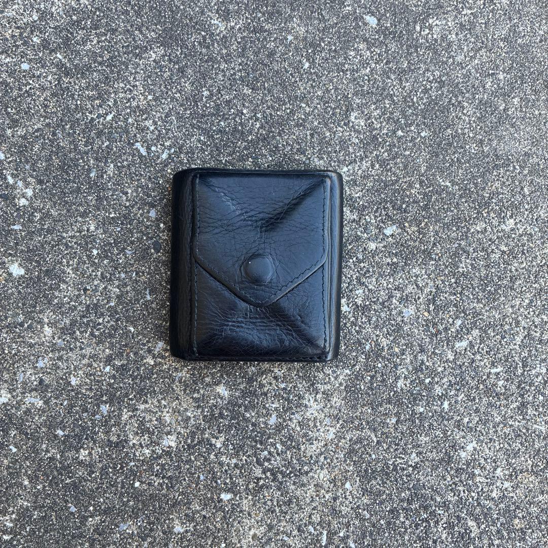 Hender scheme trifold wallet 三つ折り財布 黒