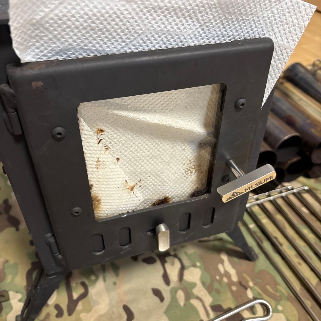 Mt.SUMI 薪ストーブ COZY コージー　＋専用ウォータータンク他周辺用品