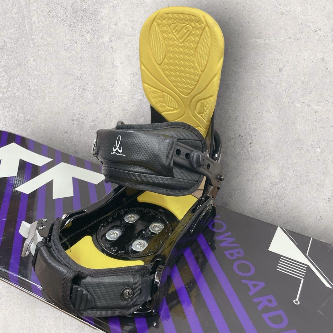 LOCAL スノーボードセット ボード 153㎝ ビンディングML