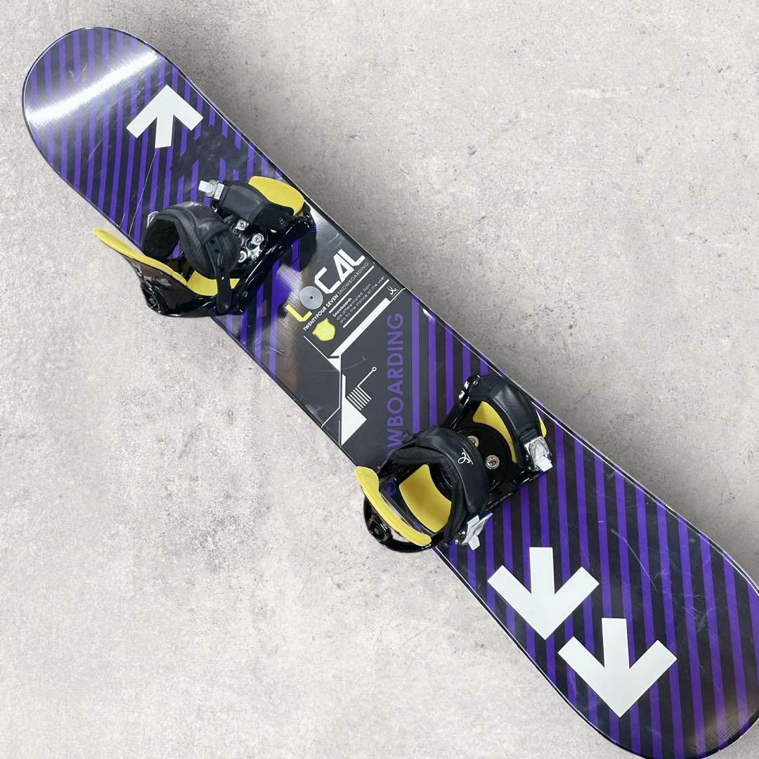 LOCAL スノーボードセット ボード 153㎝ ビンディングML