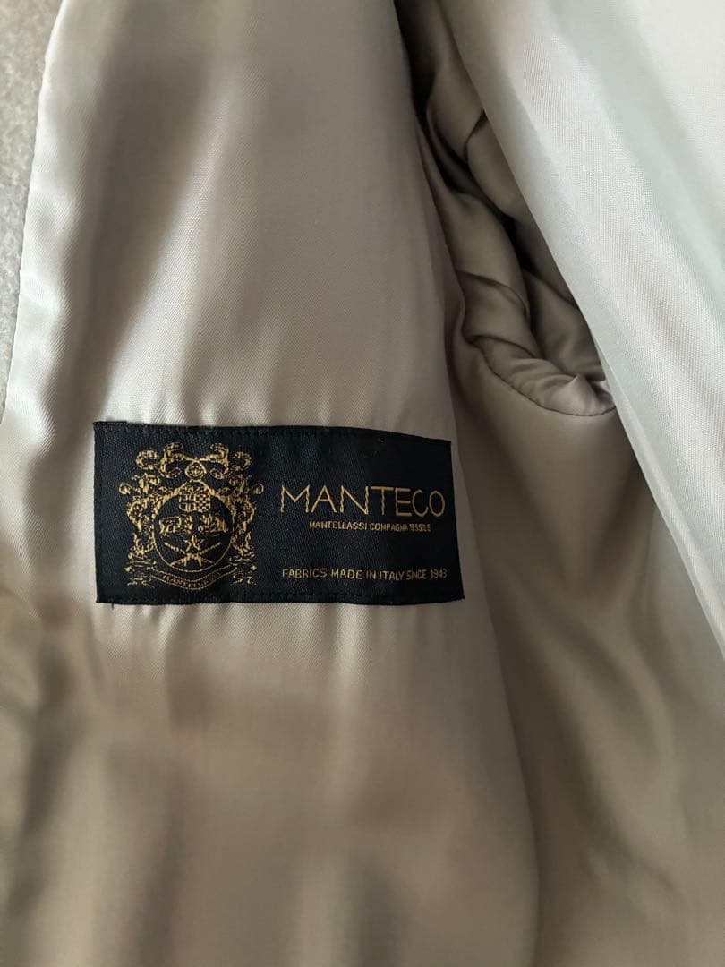 未使用 BEAUTY&YOUTH ダブル ウールコート MANTECO