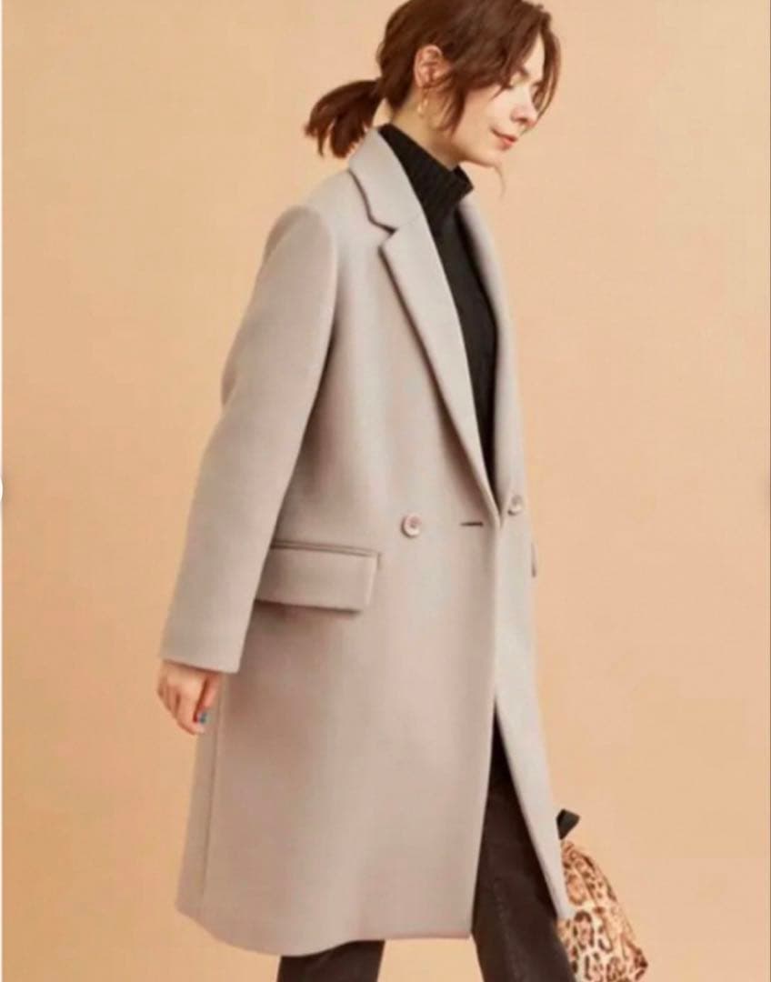 未使用 BEAUTY&YOUTH ダブル ウールコート MANTECO