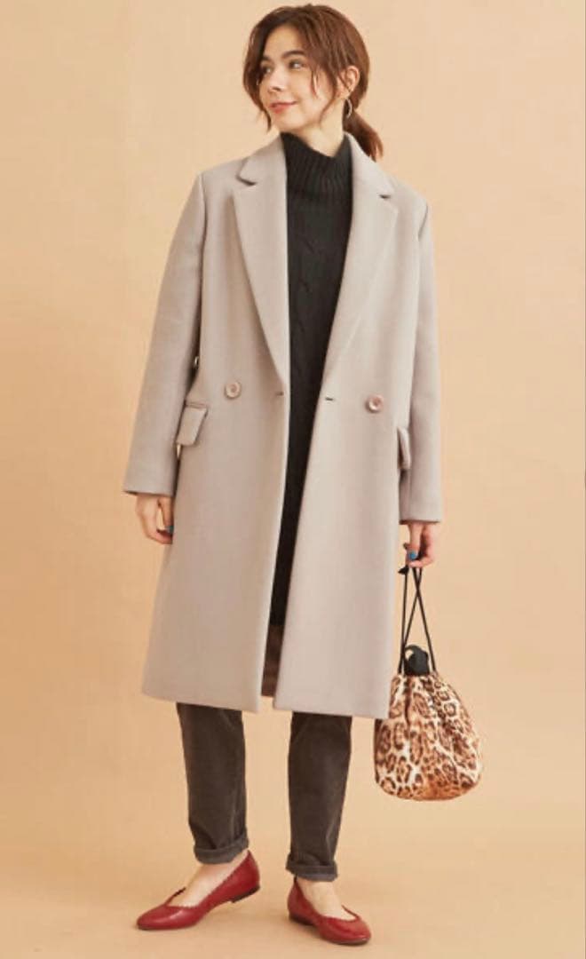 未使用 BEAUTY&YOUTH ダブル ウールコート MANTECO