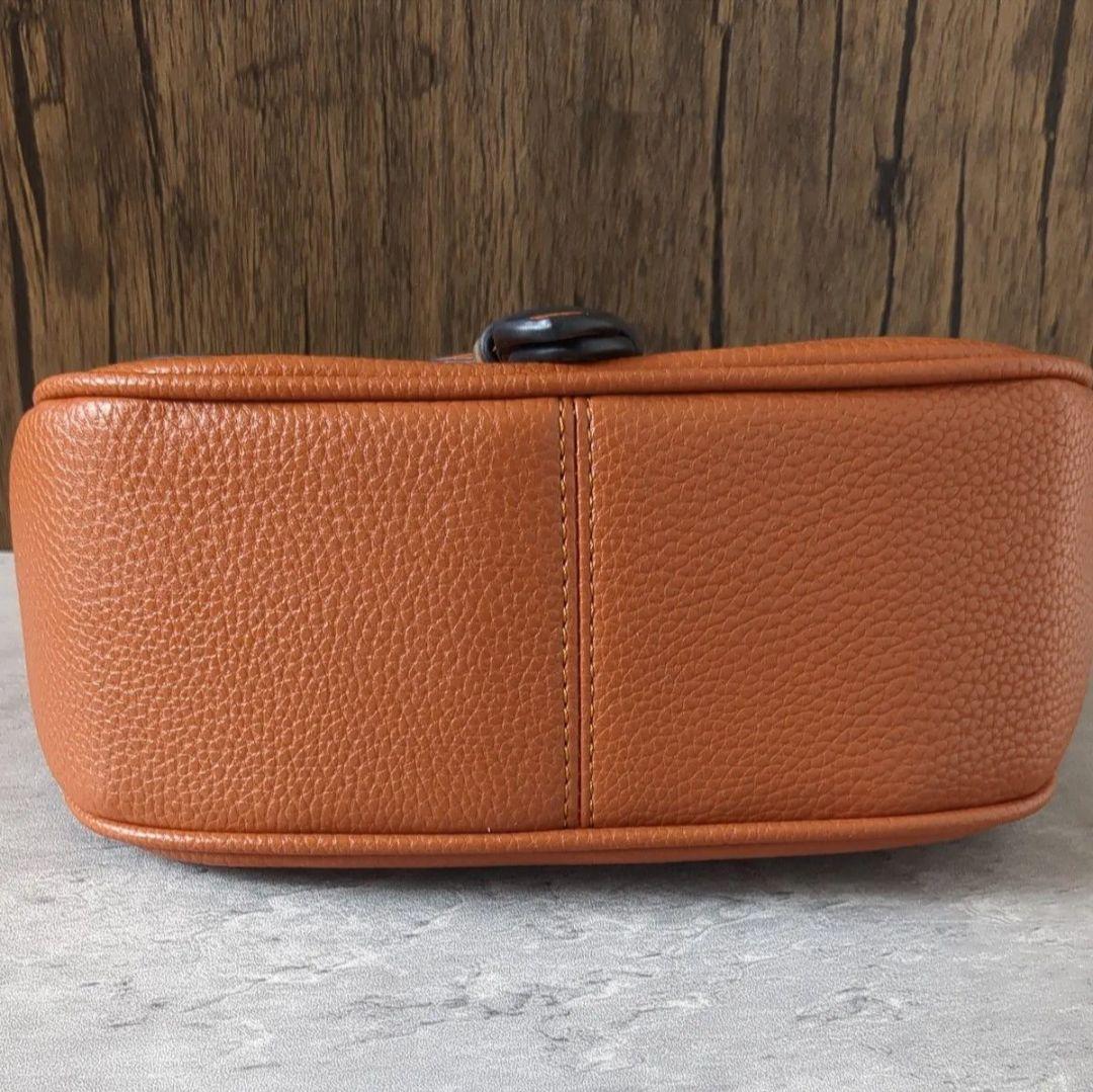 【新品】COACH　アメリア サドル バッグ　CP107