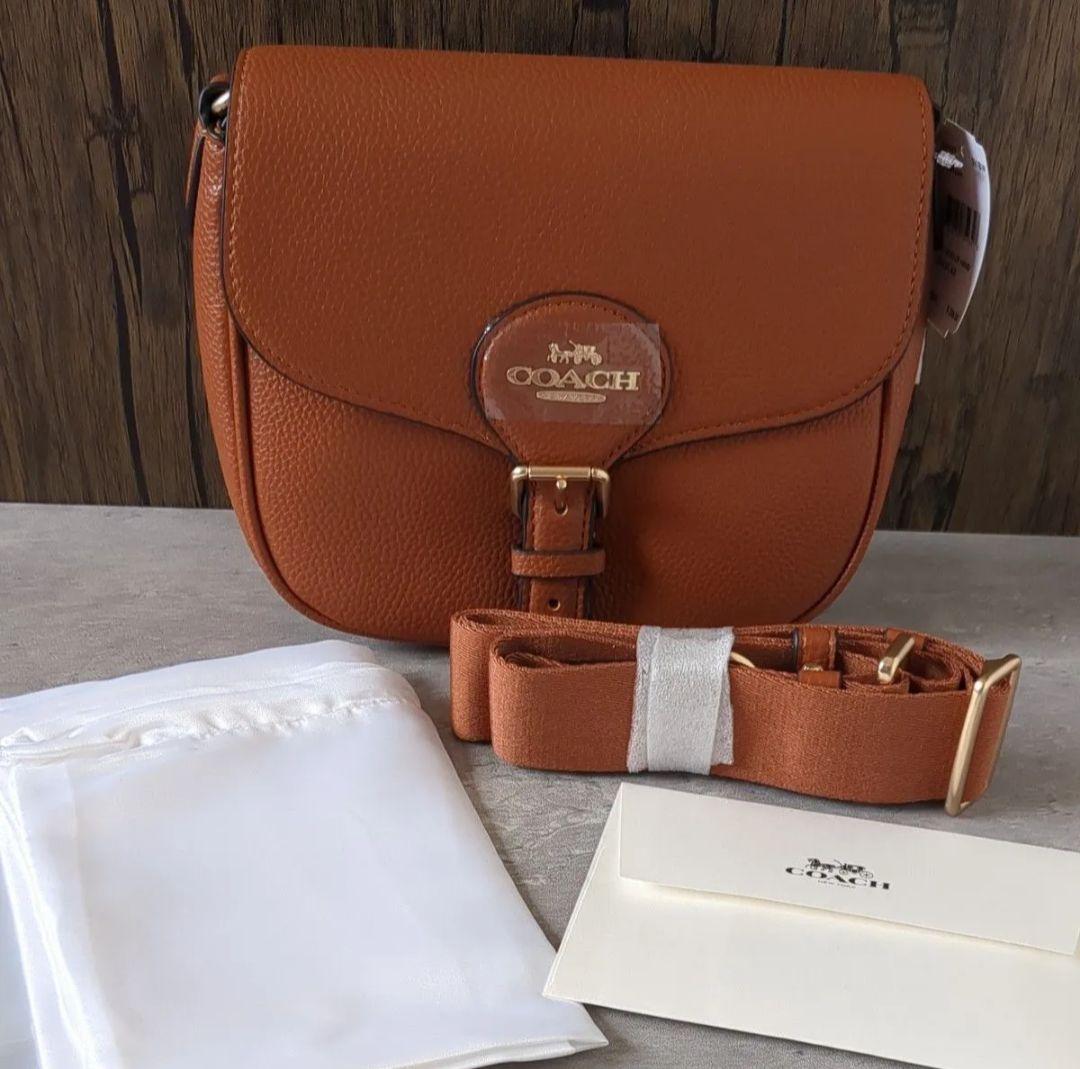 【新品】COACH　アメリア サドル バッグ　CP107