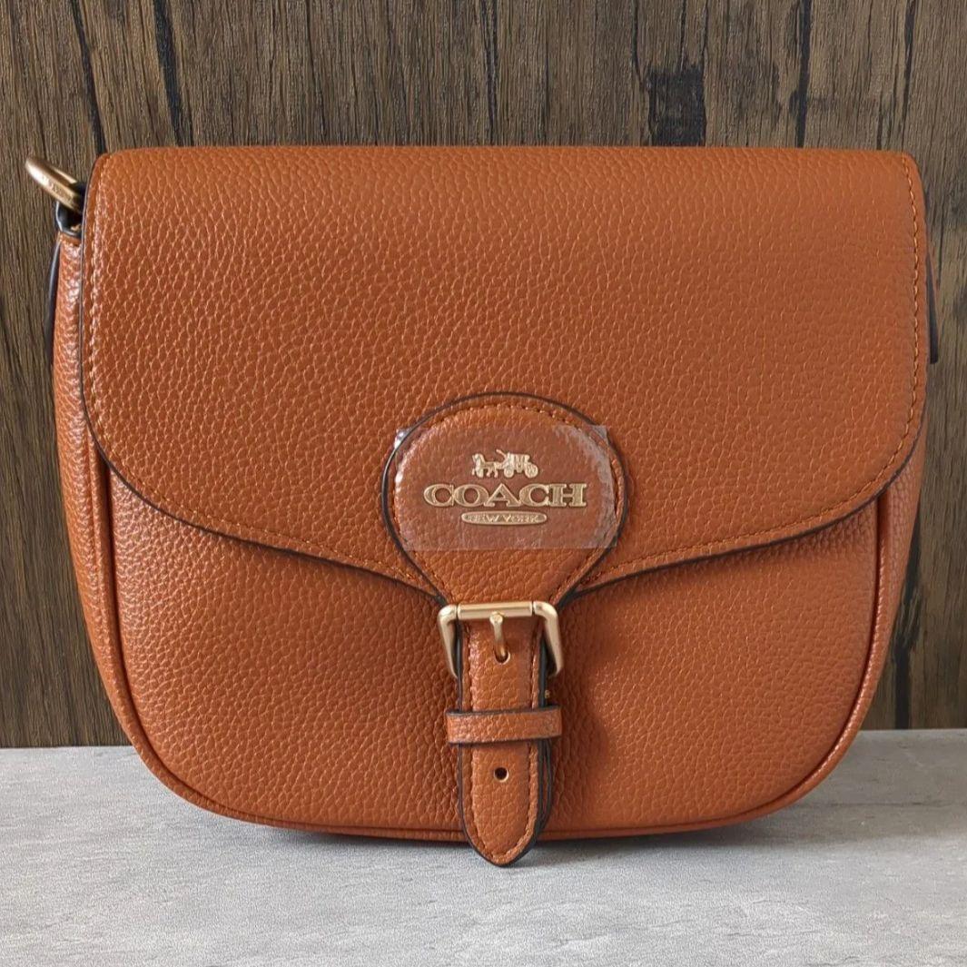 【新品】COACH　アメリア サドル バッグ　CP107