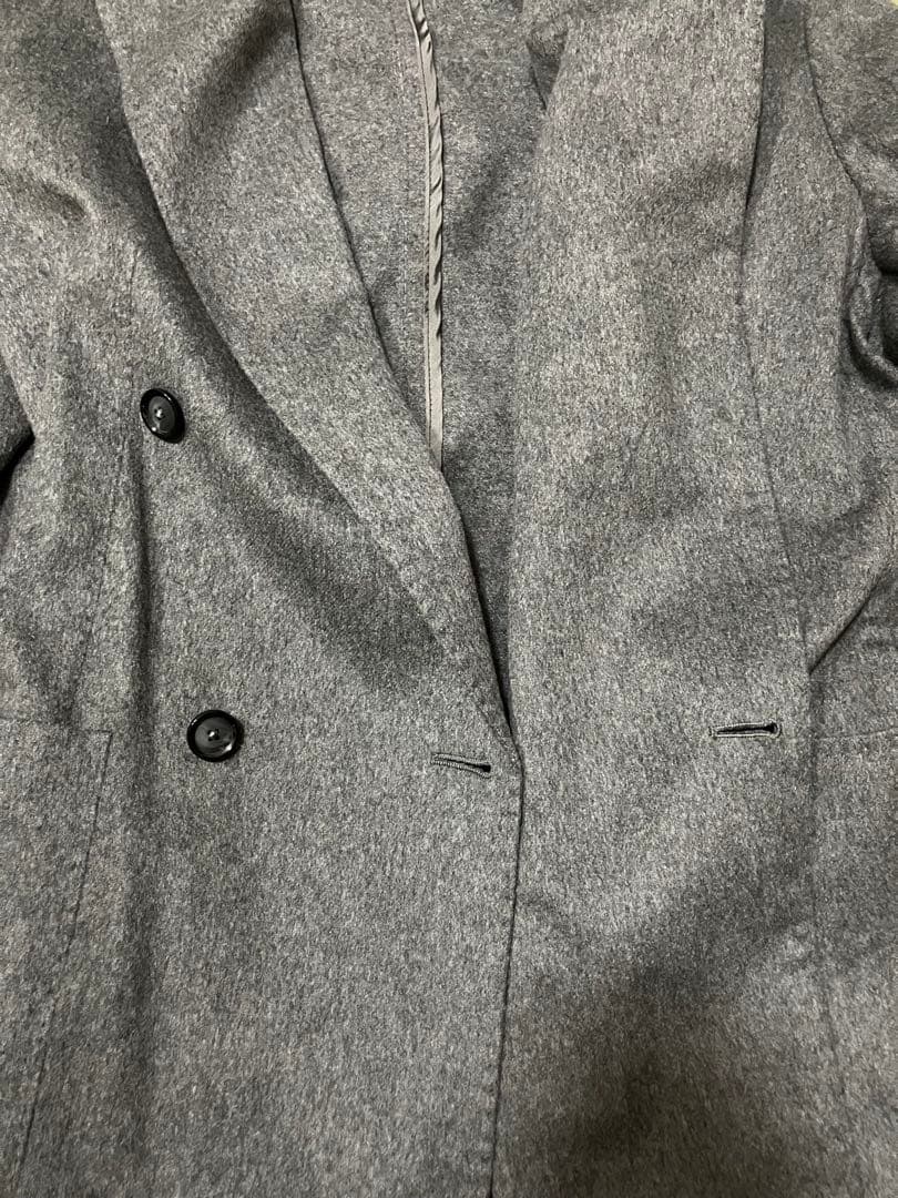 TAGLIATORE グレー ダブルブレスト テーラードジャケット