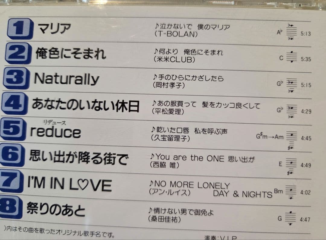 音多ベスト8　CDグラフィックスカラオケ　CD 見本品　希少品レトロ