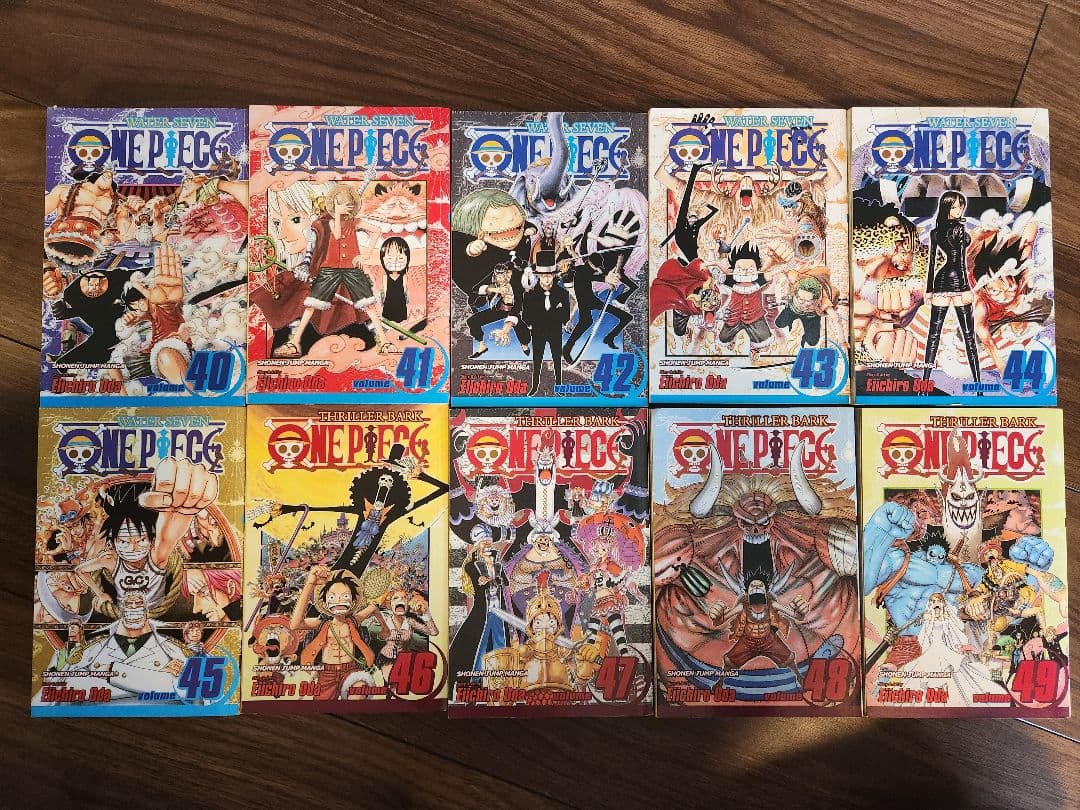 英語版ONE PIECE　19巻から63巻(25巻欠品)