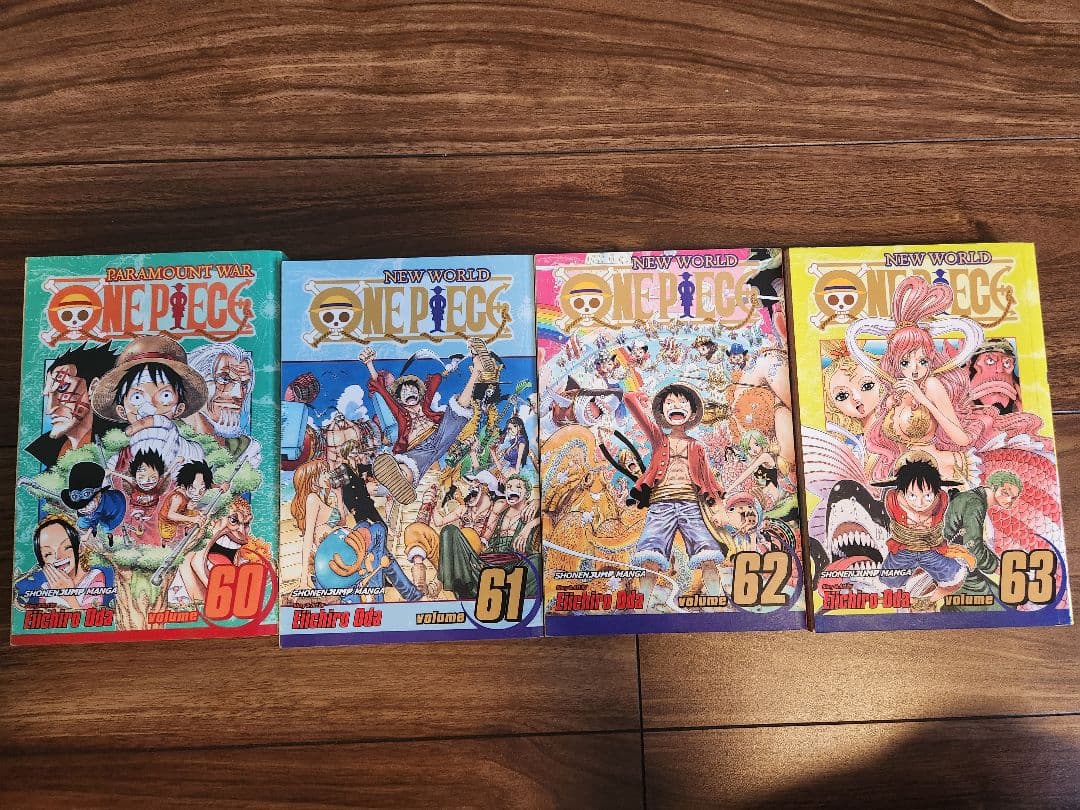英語版ONE PIECE　19巻から63巻(25巻欠品)