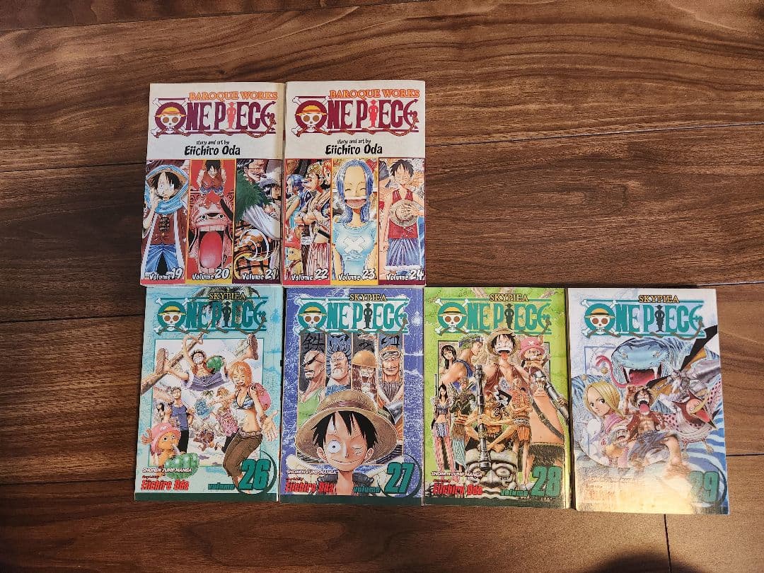 英語版ONE PIECE　19巻から63巻(25巻欠品)