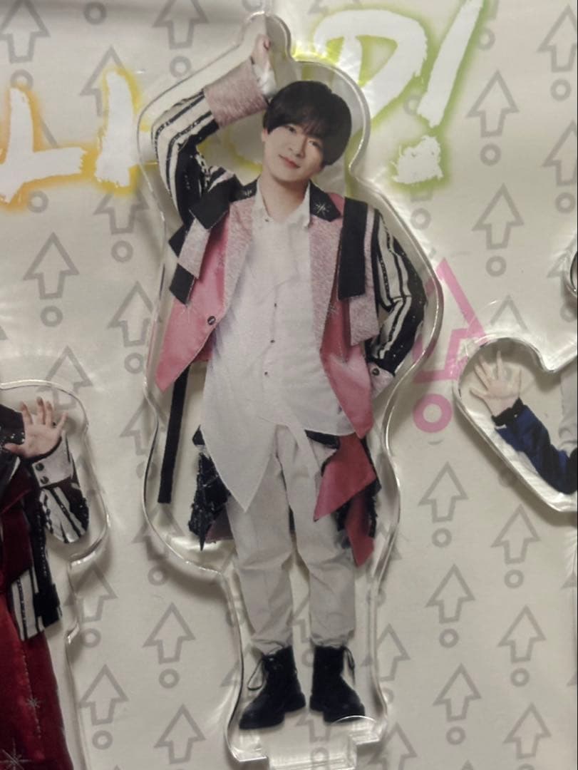 知念侑李 お家にJUMP賞 アクスタ pull up