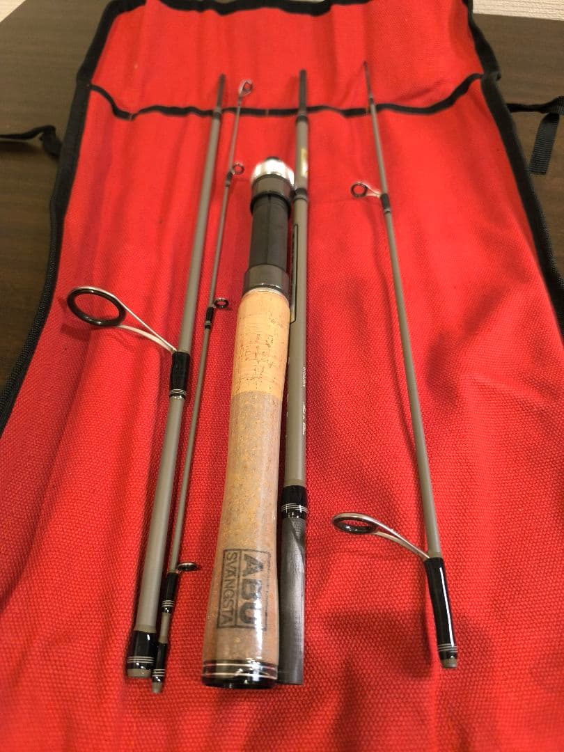 ABU ZoomSafari 505L分割式釣り竿 リール付き