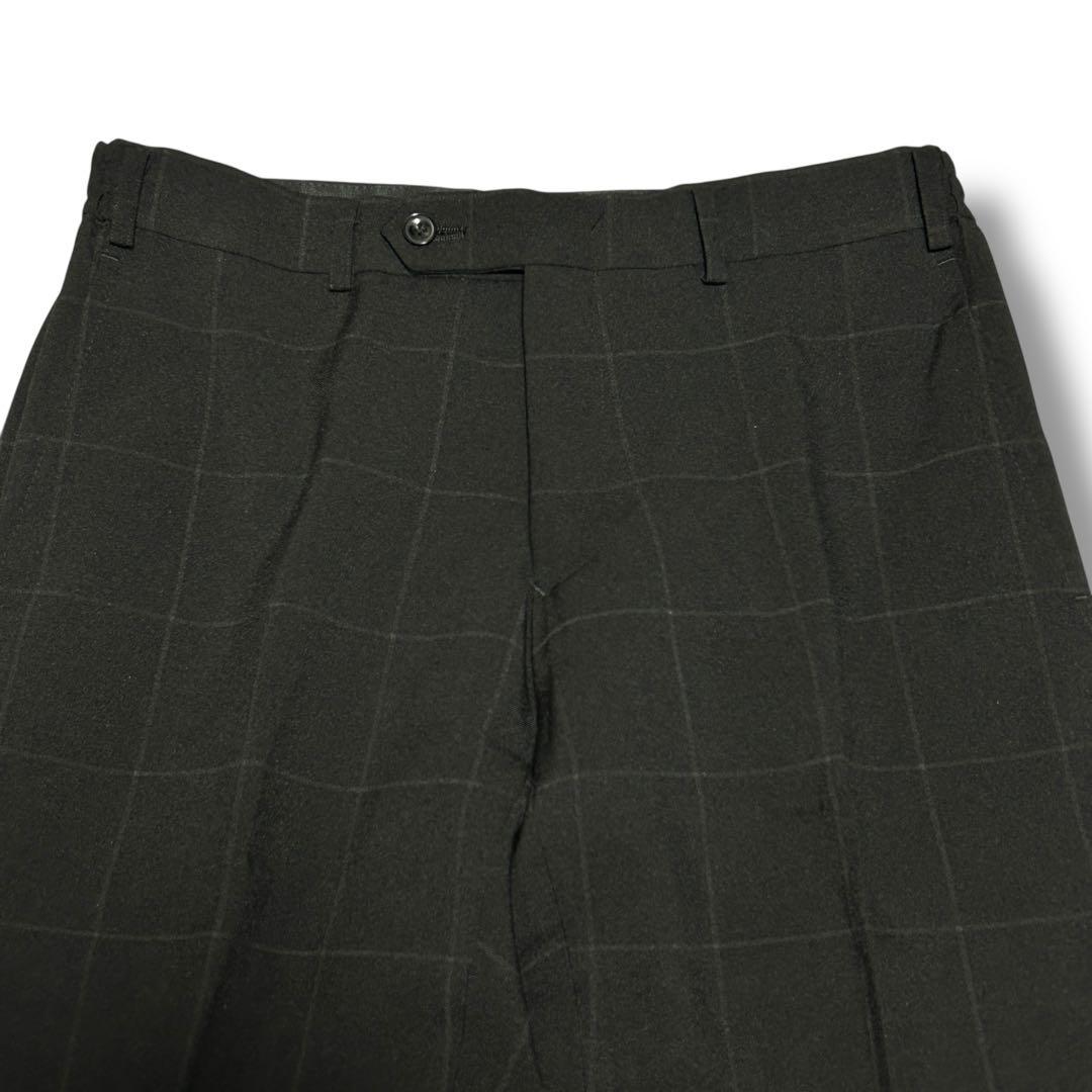 極美品【スーツセレクト】 メンズ 3ピース ペンチェック柄 ビジネススーツ 4S