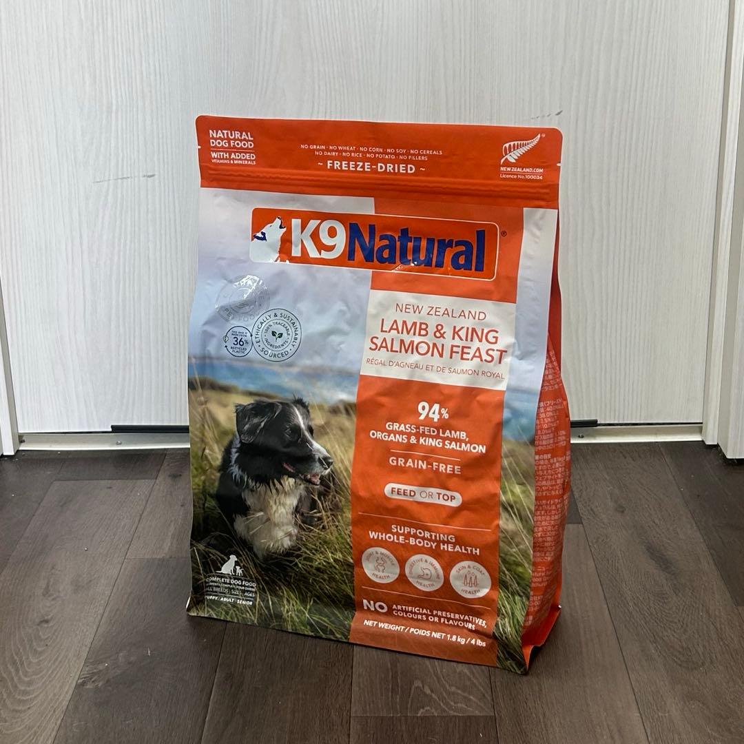K9 Natural ラム＆キングサーモン １、8Kg
