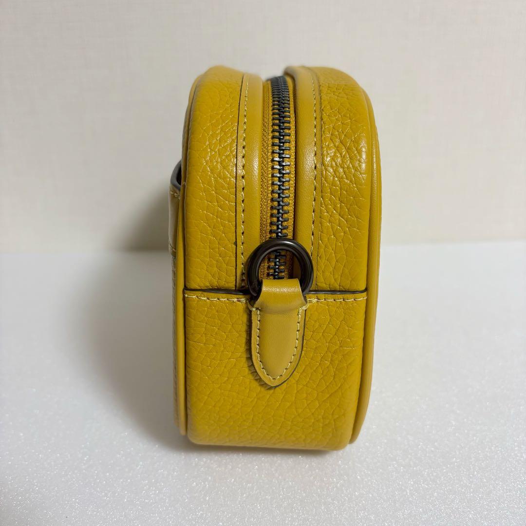COACH コーチ カメラバッグ イエロー 新品同様 ショルダーバッグ