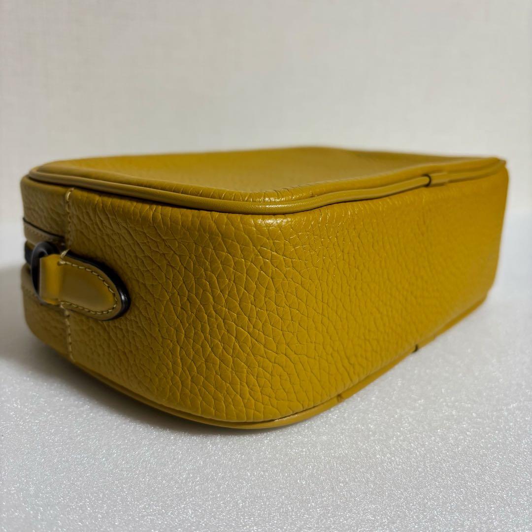 COACH コーチ カメラバッグ イエロー 新品同様 ショルダーバッグ