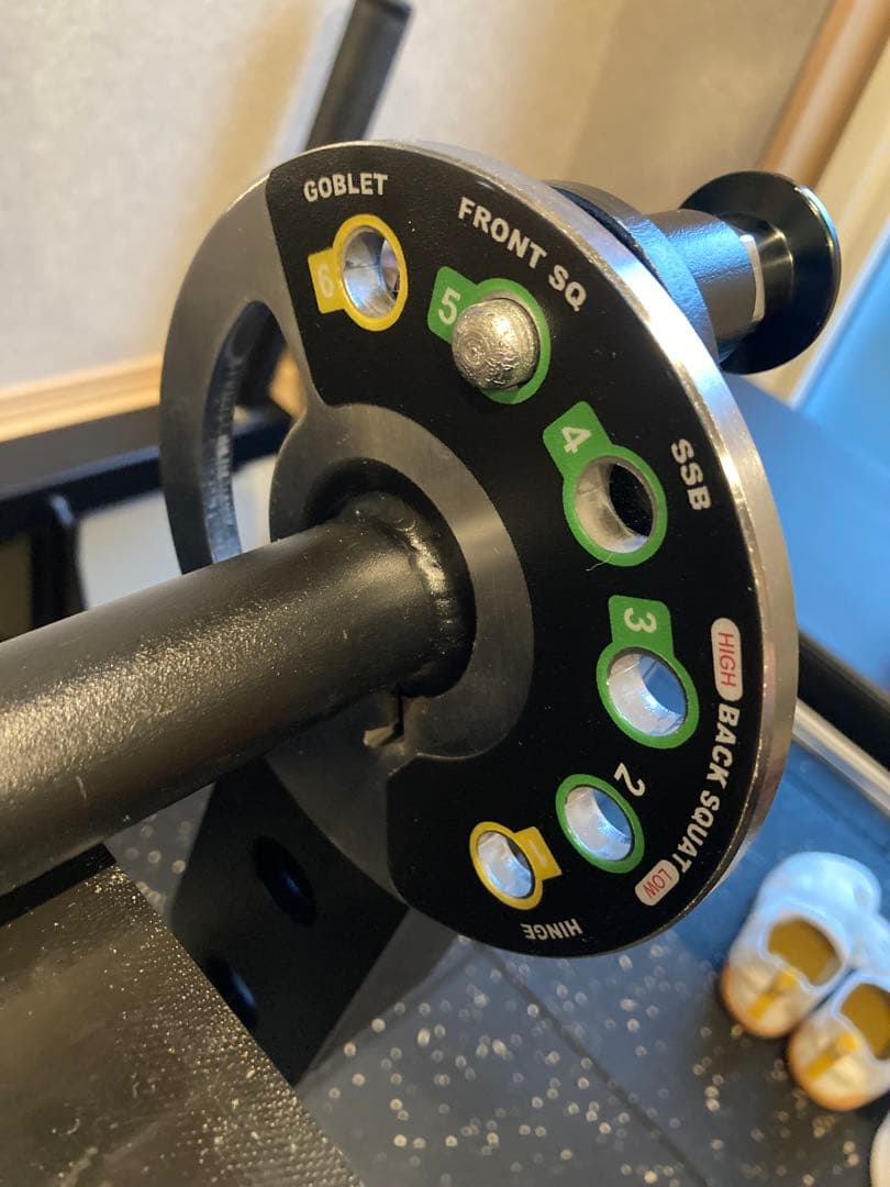 武器屋 ONI 鬼 アジャスタブルセーフティスクワットバー SSB