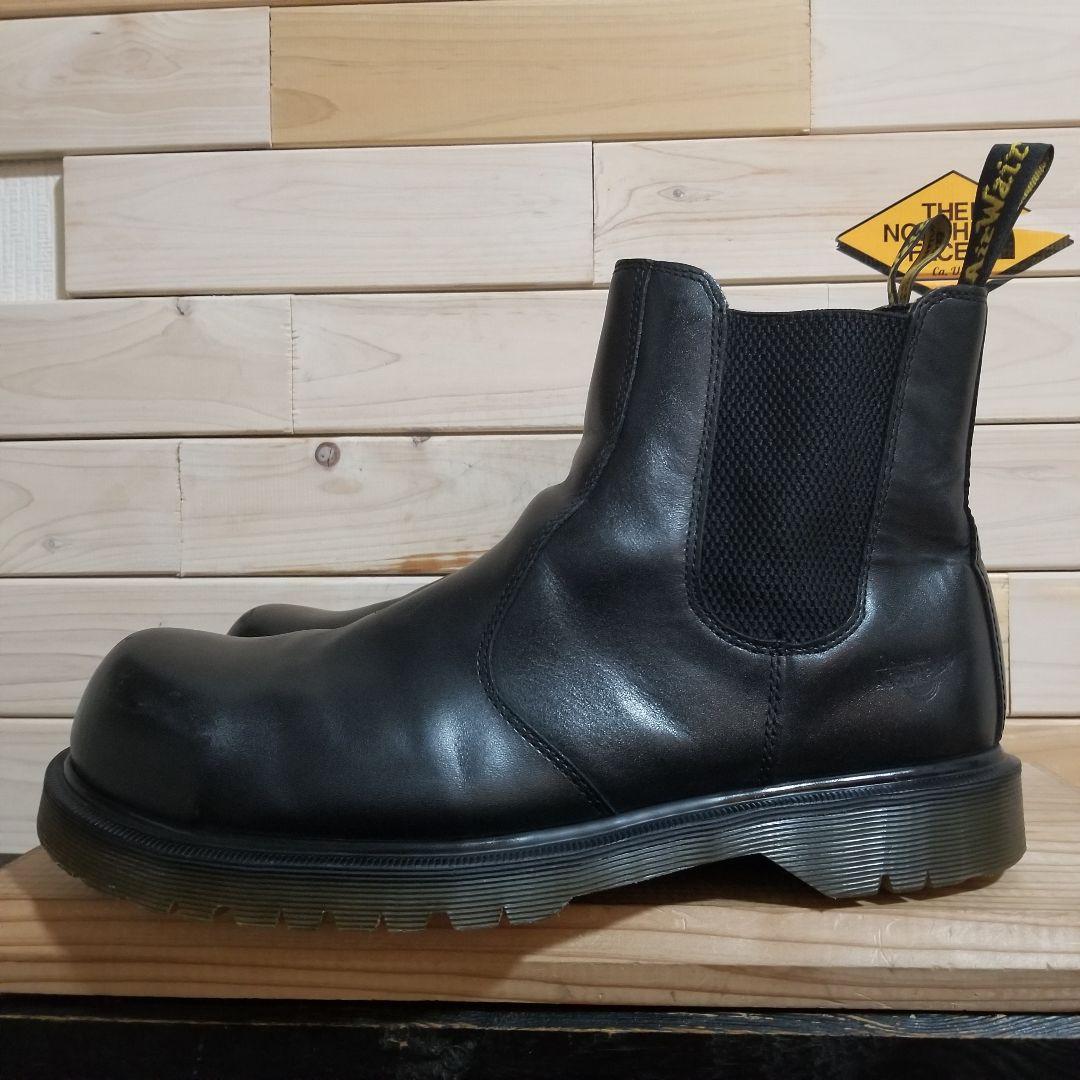 美品　ドクターマーチン　チェルシー　UK10 サイドゴア　29.0　黒　スチール