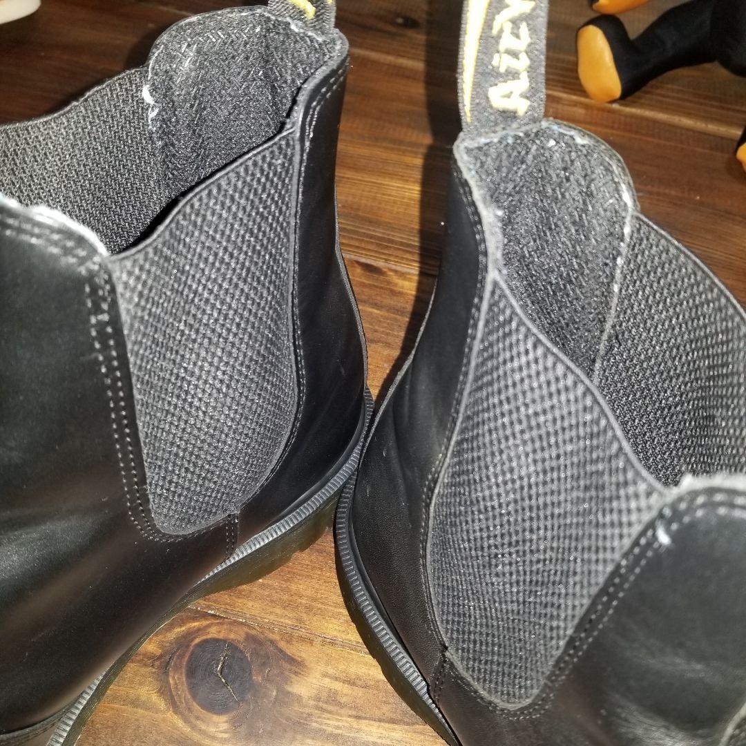 美品　ドクターマーチン　チェルシー　UK10 サイドゴア　29.0　黒　スチール