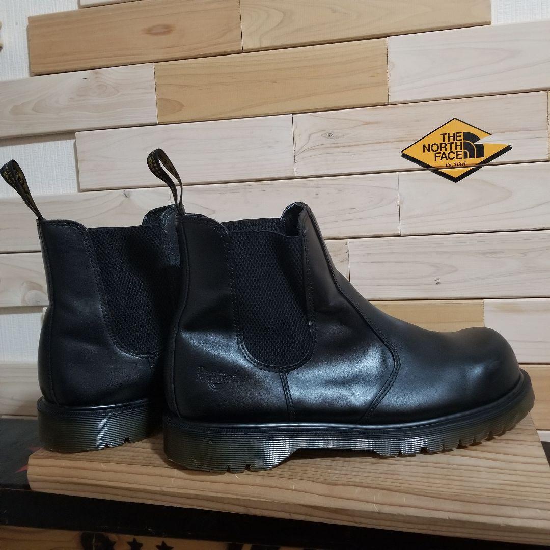 美品　ドクターマーチン　チェルシー　UK10 サイドゴア　29.0　黒　スチール