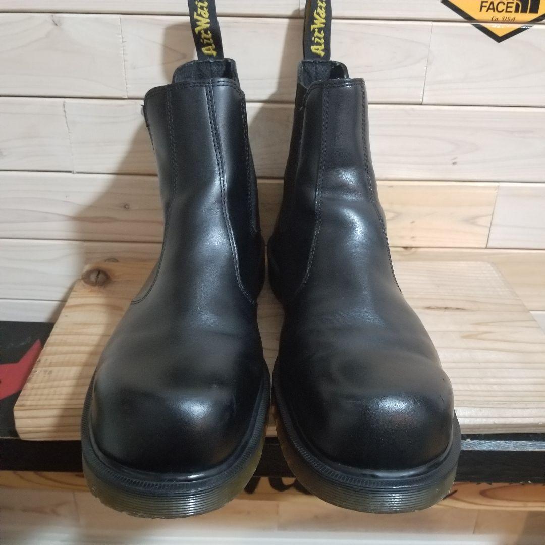 美品　ドクターマーチン　チェルシー　UK10 サイドゴア　29.0　黒　スチール
