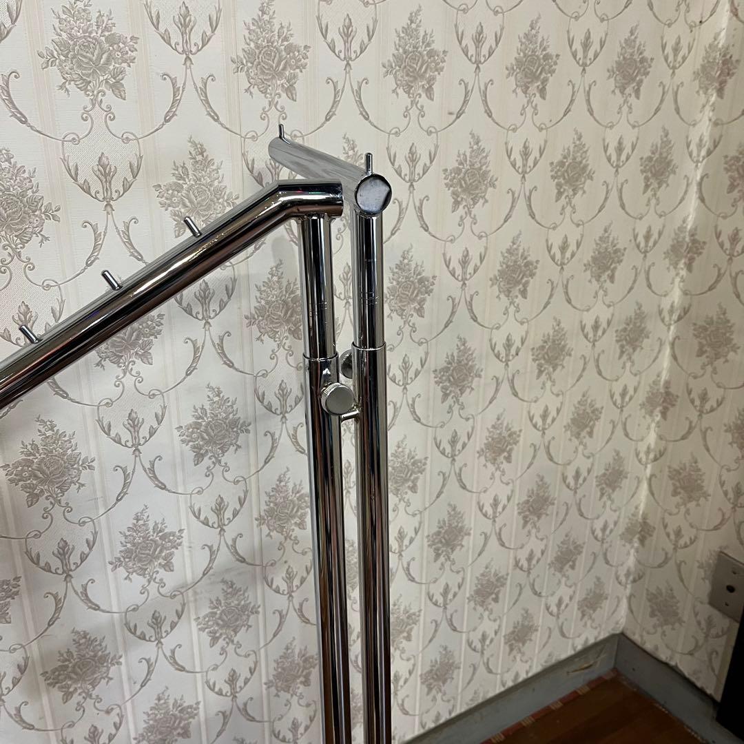 【アンティーク】アイアン ハンガーラック 2方向 店舗什器 インダストリアル