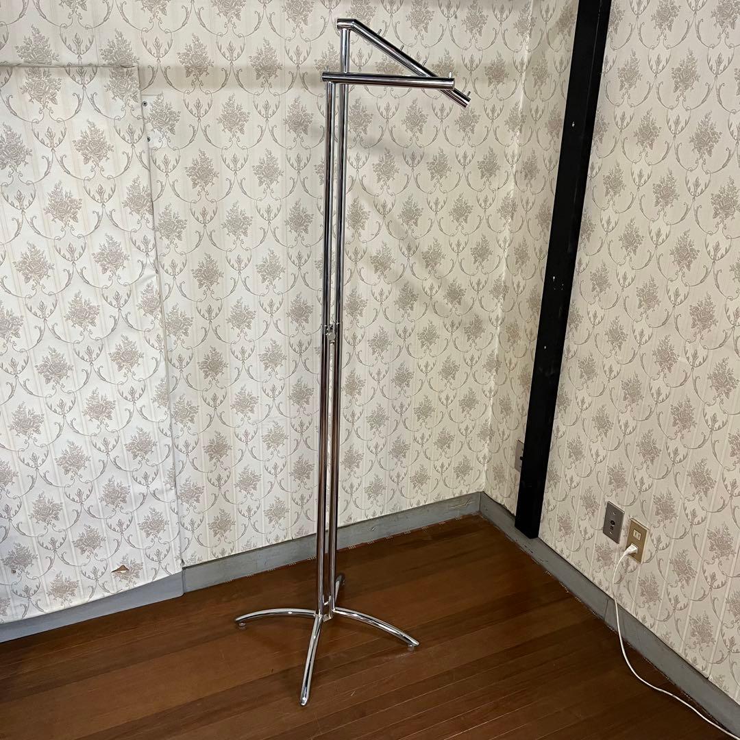 【アンティーク】アイアン ハンガーラック 2方向 店舗什器 インダストリアル