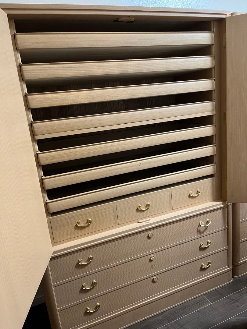 ‼️値下‼️【明日までの出品です】通産大臣指定伝統的工芸品 最高級 紀州胴丸総桐箪笥