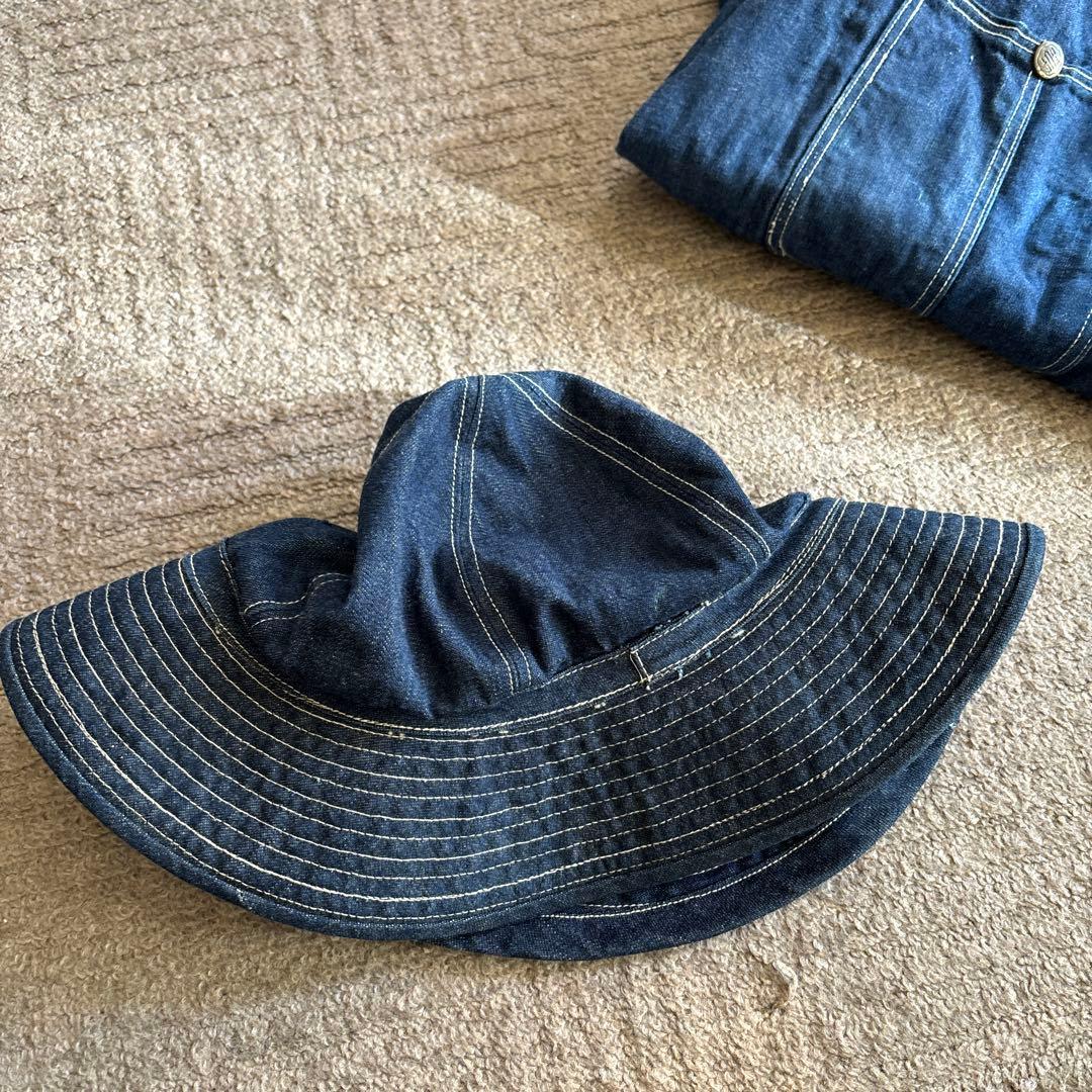 M37 us army デニム　ハット　30s ビンテージ ミントコンディション