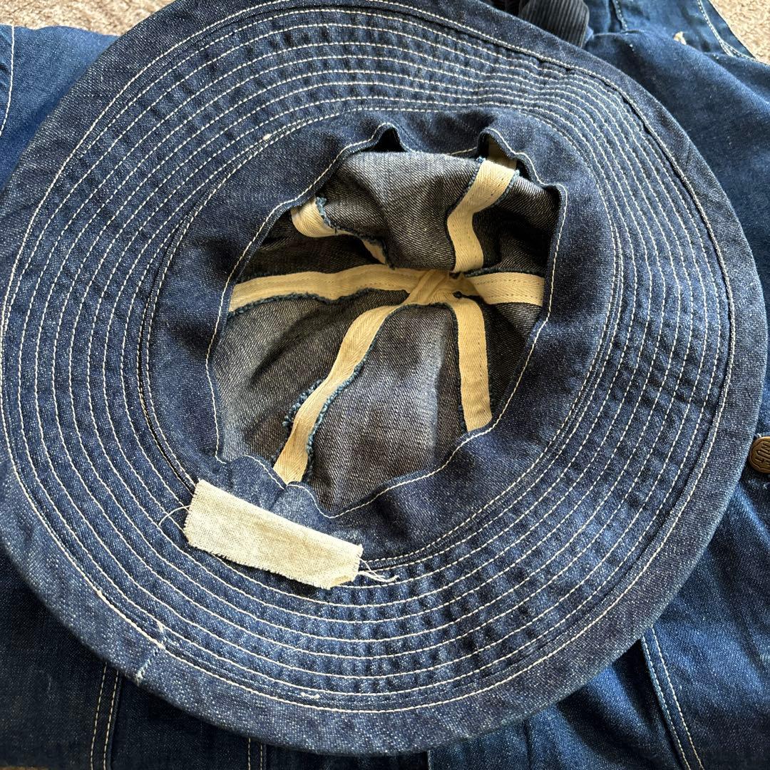 M37 us army デニム　ハット　30s ビンテージ ミントコンディション