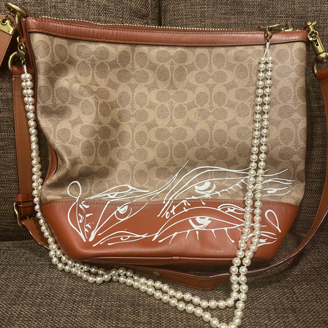 COACH MATTY BOVAN コラボ　EYE ショルダーバッグ