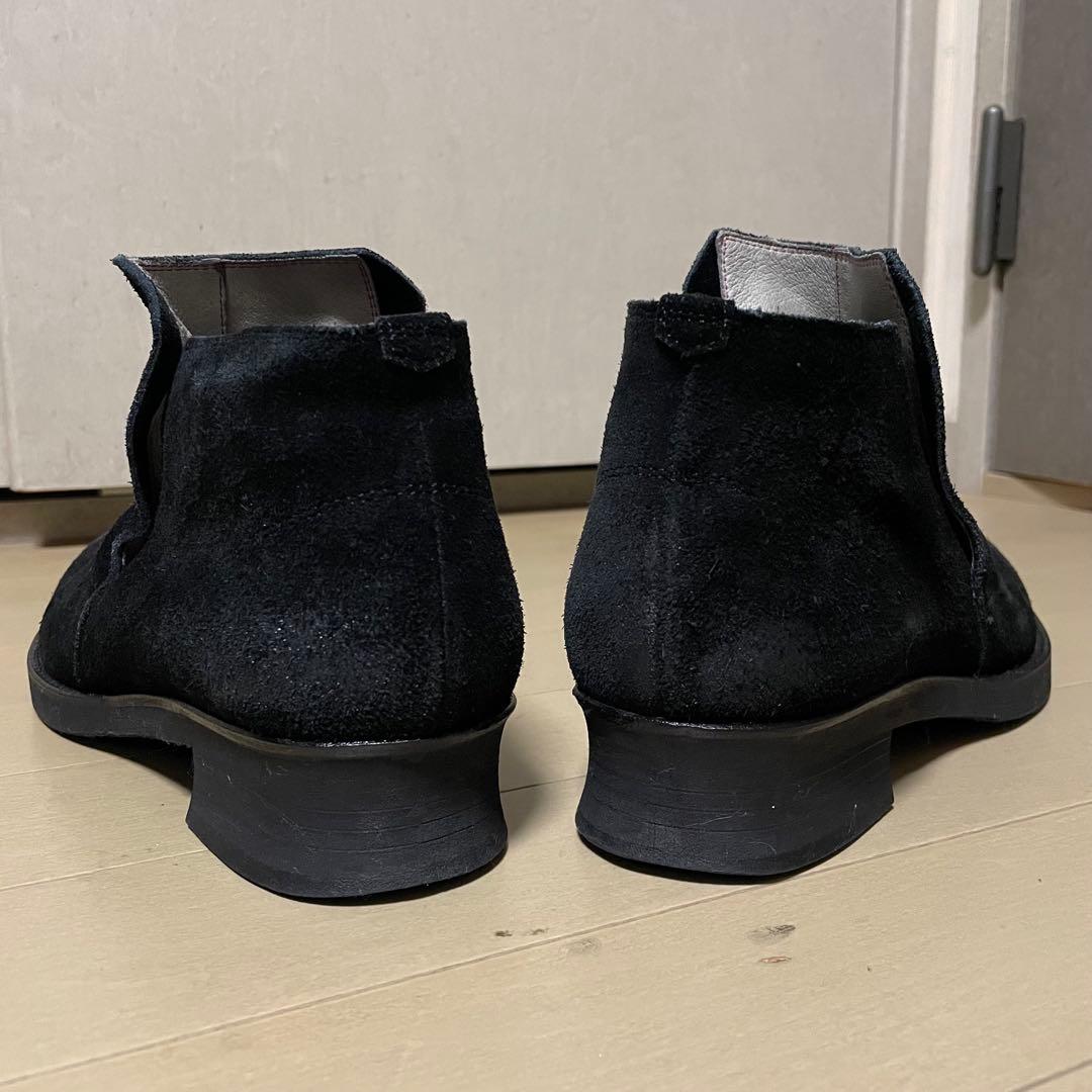 え*ち様 最終価格 美品 定価4万■NO ID.■焦がし ドレープ ヒール ブー