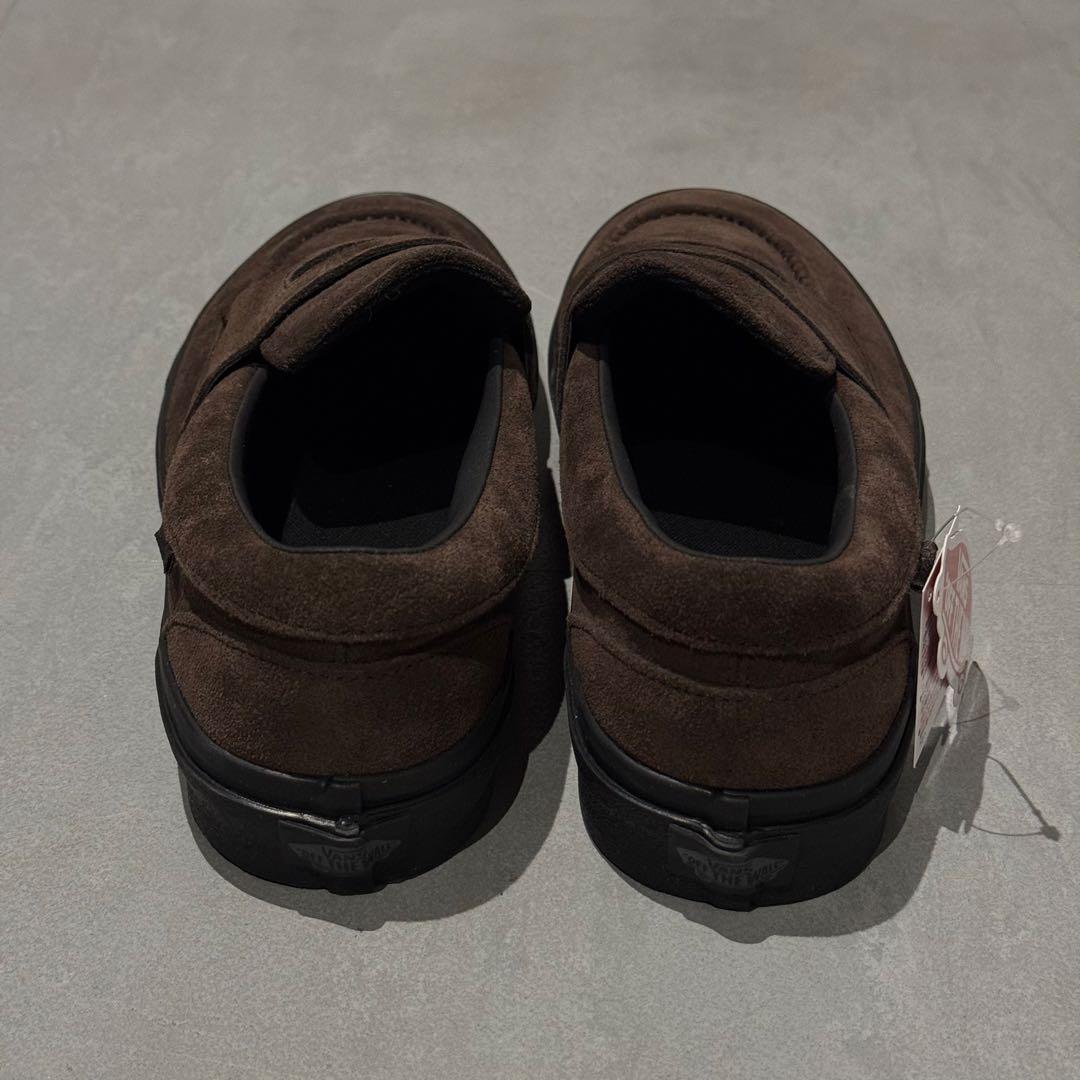 VANS バンズ ローファー V196CF CN スエード ブラウン 23.5