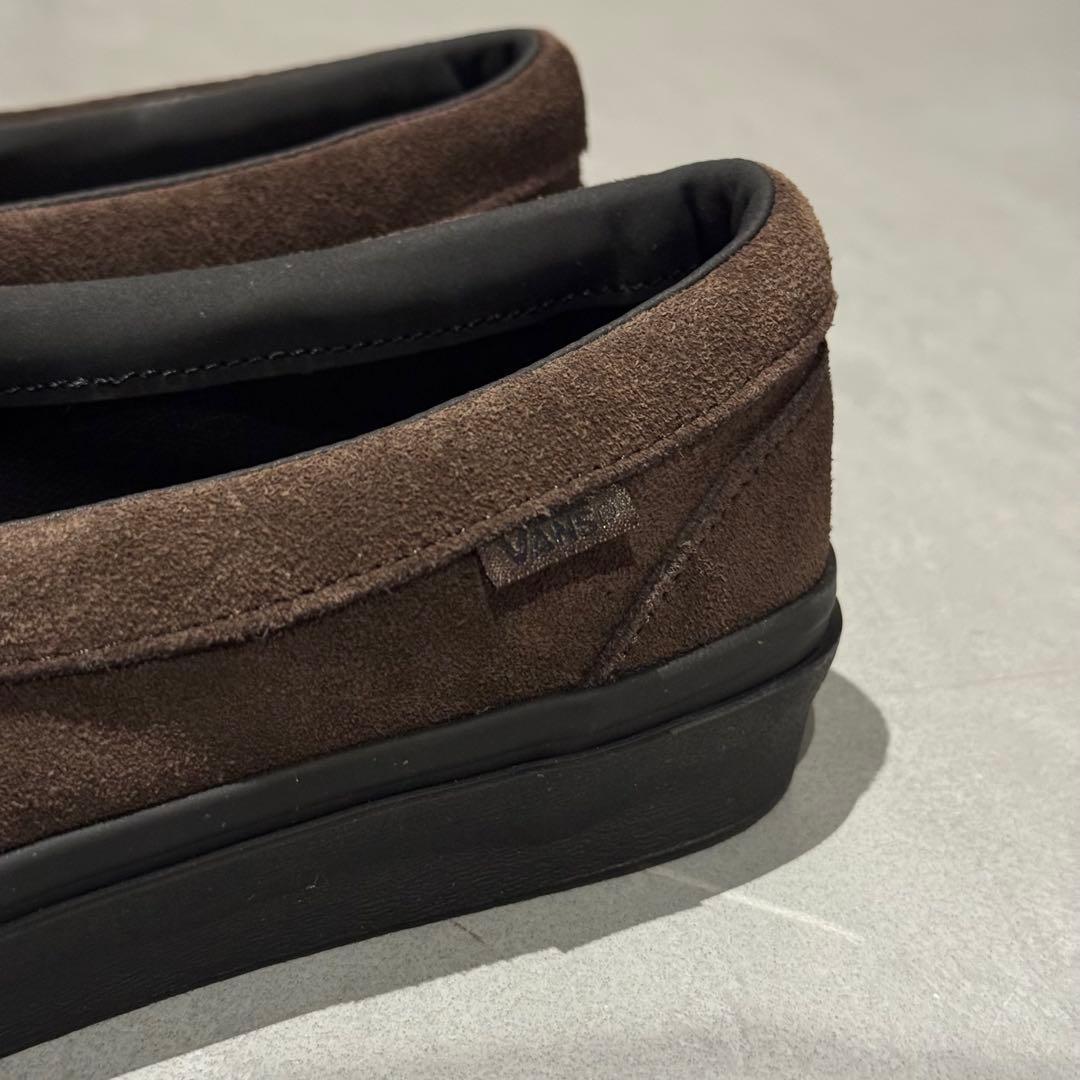 VANS バンズ ローファー V196CF CN スエード ブラウン 23.5
