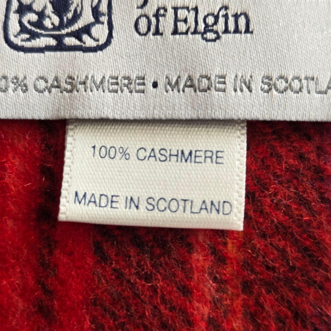 Johnstons of Elgin 100% カシミヤ マフラー