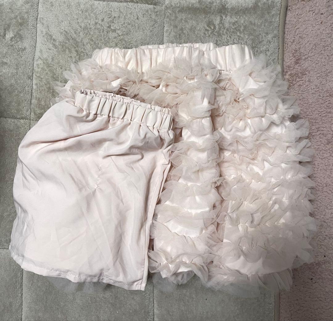 スカート treaturself volume tull balloon skirt