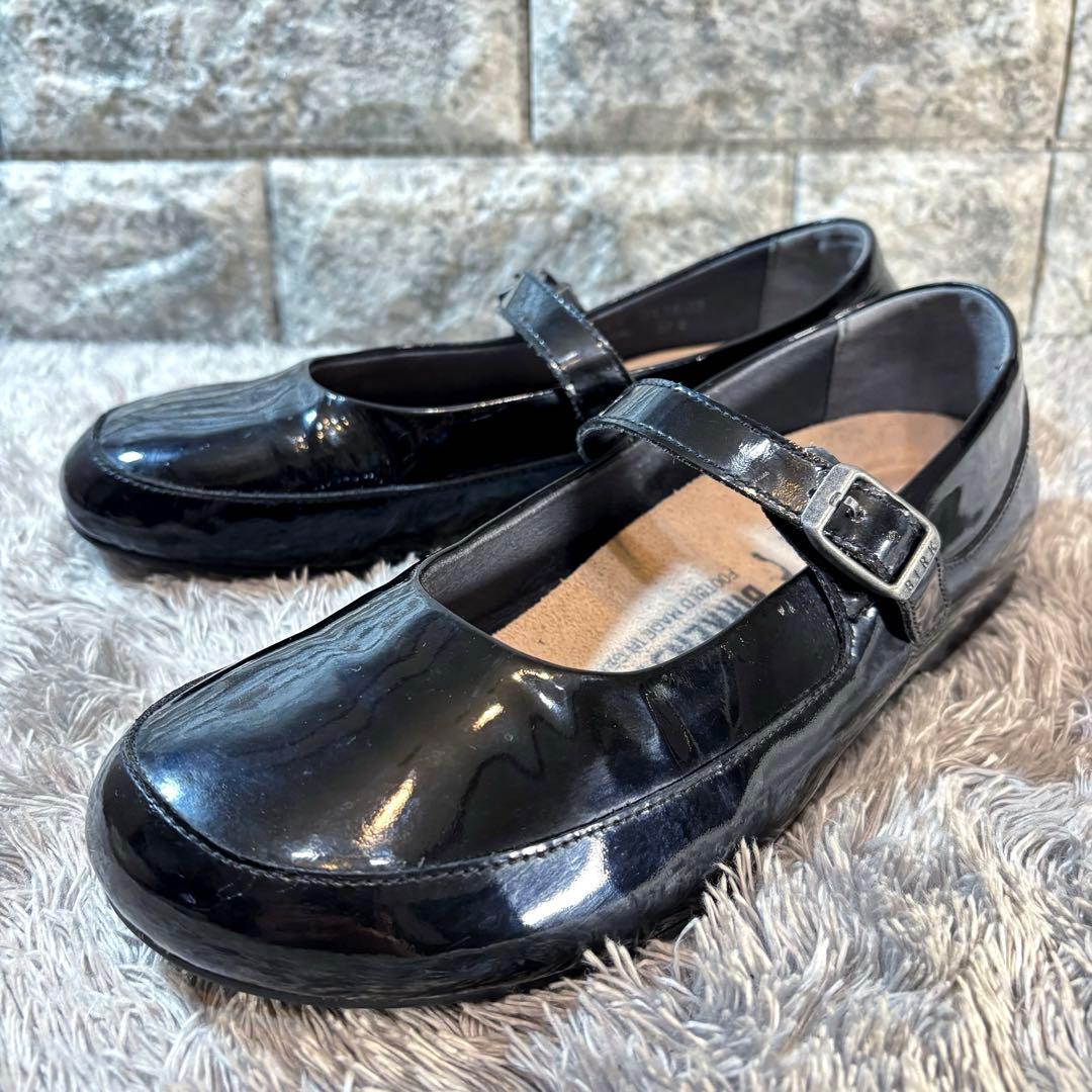 極美品❣️ビルケンシュトック リズモア メリージェーン エナメル 希少モデル✨