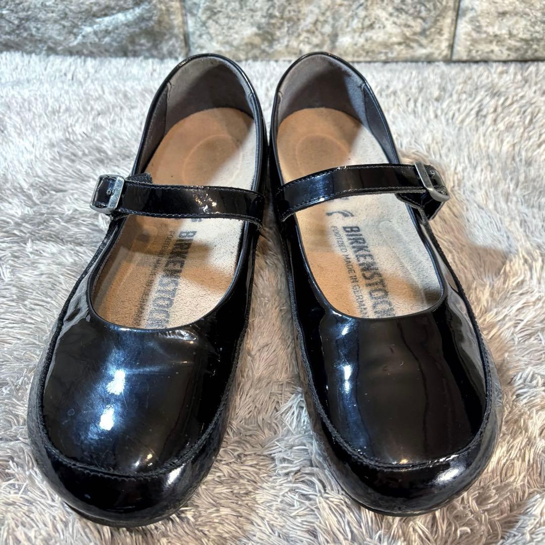 極美品❣️ビルケンシュトック リズモア メリージェーン エナメル 希少モデル✨